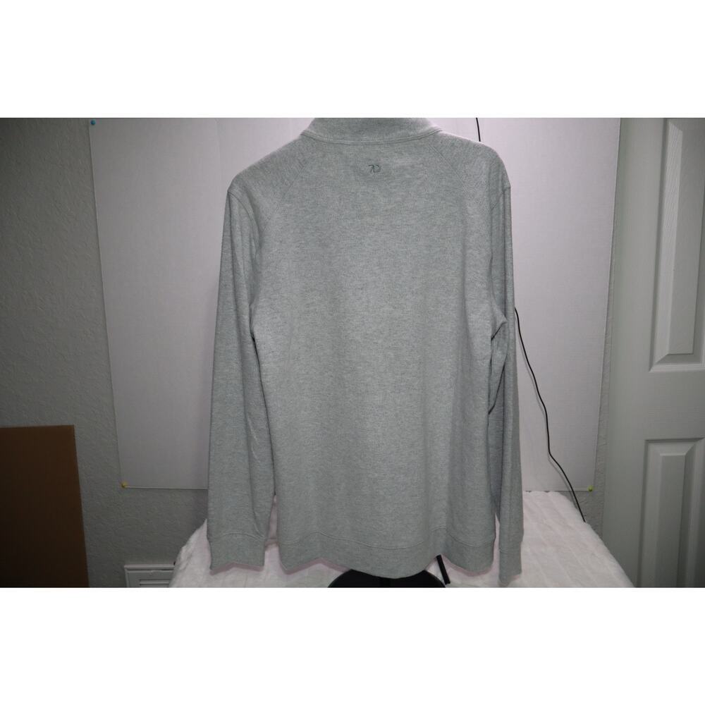 7 Diamond Generation Quarter Zip Pullover-Soft Grey-Medium - Picture 6 of 6